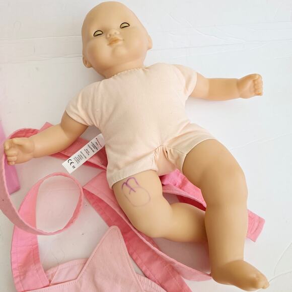 American Girl Bitty Baby Doll, Backpack and Accessories Lot Read - Picture 2 of 12